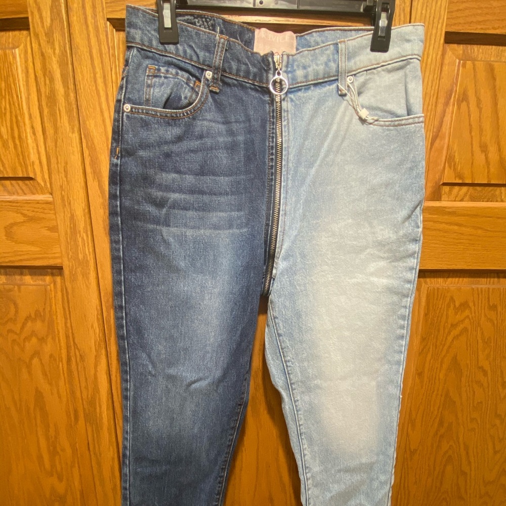 Brand new Revice denim Yin-Yang Crops / Tokyo Wash